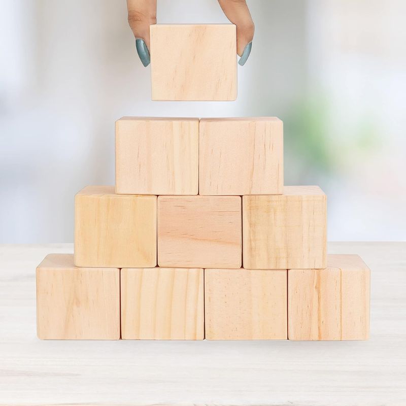 5cm fashion wooden blocks