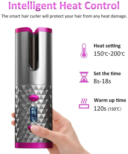 Crazy beauty Cordless Auto curler