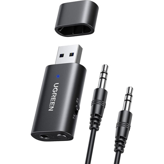 UGREEN 5.1 Transmitter Receiver 2 in 1 Wireless USB Adapter