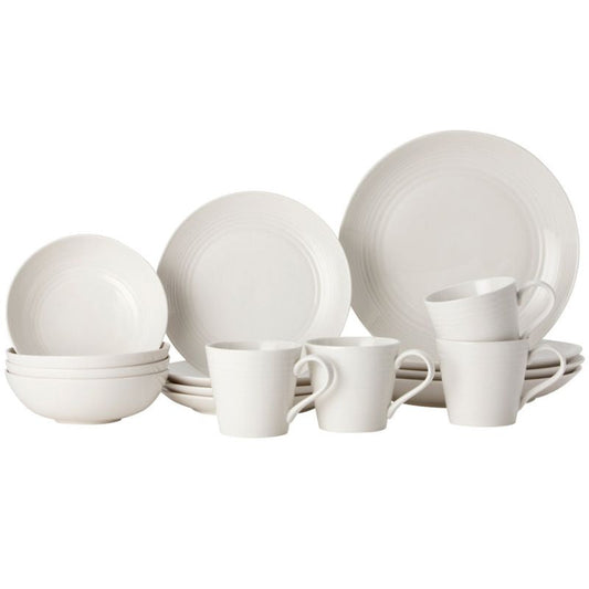 Royal Doulton Gordon Ramsay Maze Cream 16 Piece Set