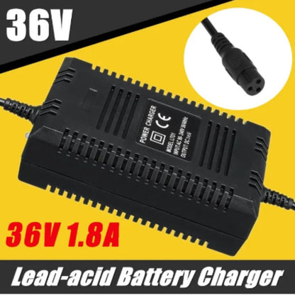 36V 1.8A Lead-Acid Charger Wheelchair Adapter EU Plug