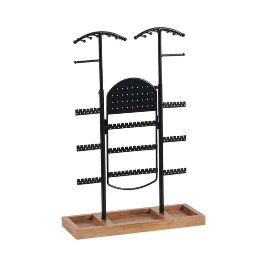 Jewelry Organizer Ear Stud Holder Tabletop Jewelry Storage Display Rack Earring Holder Jewelry Holder for Necklaces Earrings