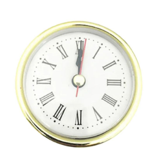 Insert Quartz Clock Eye-catching Fit-up Insert Round Clock