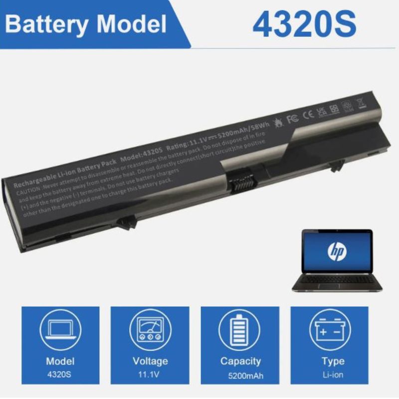 4320S Battery For HP ProBook 4321S 4325S 4420S 4520S 4525s PH06 PH09 593572-001