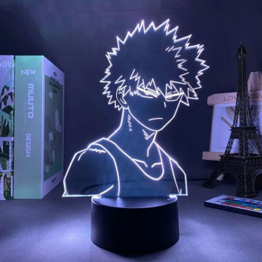 Katsuki Bakugo 3d anime desk lamp