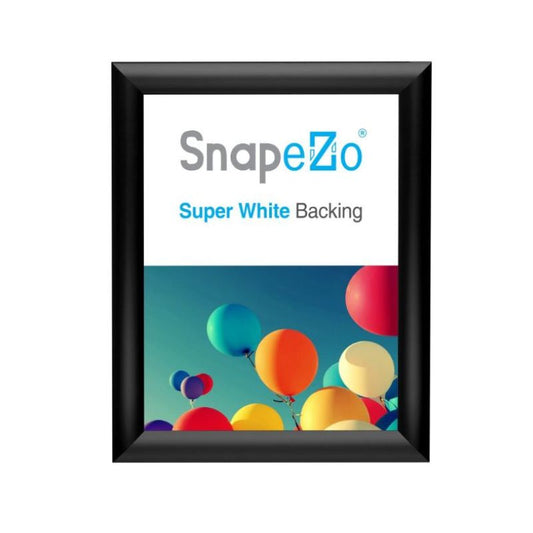 SnapeZo  23x23 cm Black Snap photo Frame - 25MM Width Profile