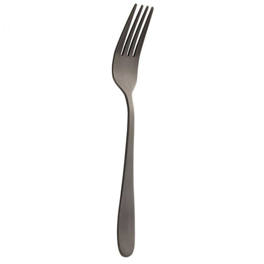 TURIN BLACK CUTLERY TABLE FORK 3 pcs