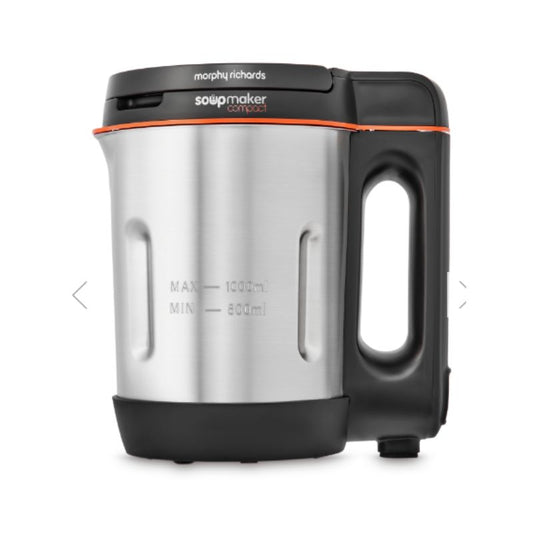 Morphy Richards Compact Soup Maker, 1L - Silver