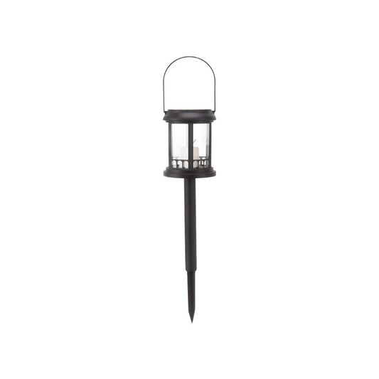 Solar Pathway Light, Ground Light Plastic LED, Delicate Reflection, Outdoor Resistance, with Hook for Garden Walkway