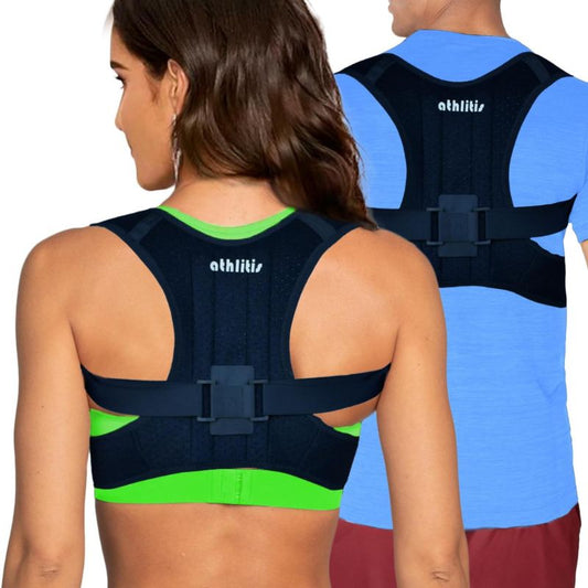 Posture Corrector for Men Women - Orthopedic Bust Postural Band Shoulder and Adjustable Back Support for Straight Back