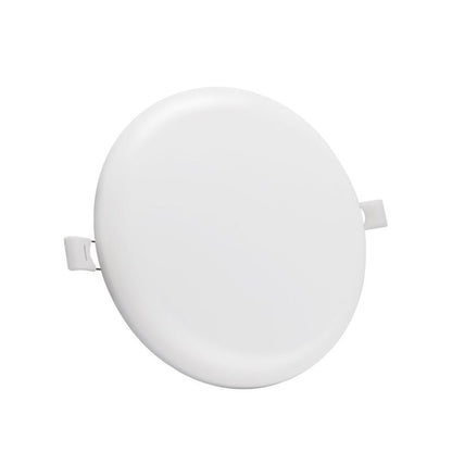 frameless led panel light 18w round recessed ceiling lamp smd2835 embedded downlight with cool white