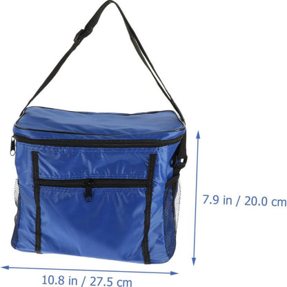 Picnic Bag Insulated Food Bag Bag Drink Carrier Bag Takeout Paper Bags Heated Takeaway Bags Thermal Lunch Bag Waterproof Cooler Household Bag Oxford Cloth Drinks Large