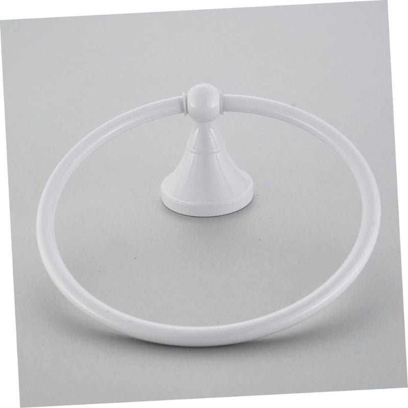 Round Baking White Paint Towel