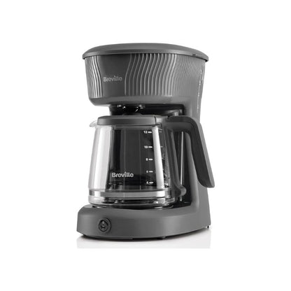 Breville Flow Filter Coffee Machine | 12 Cup Capacity Glass Coffee Jug