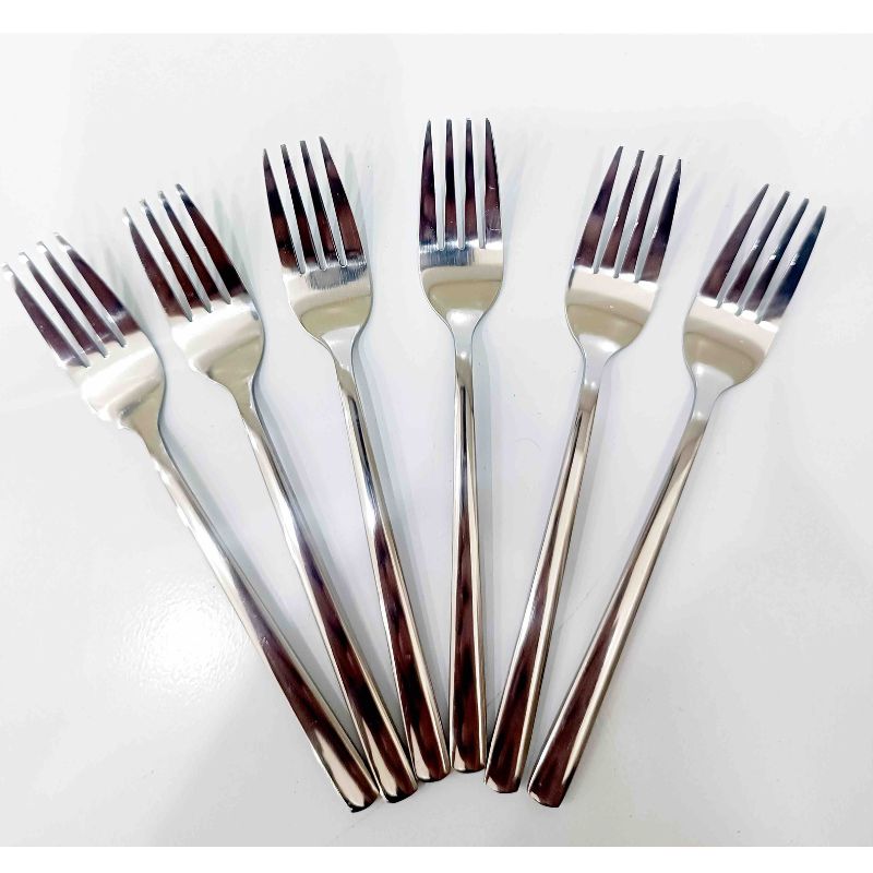 6pcs Stainless Steel Fork