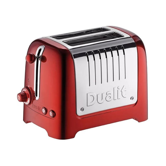 Dualit Lite Toaster 2 slot Toaster (red)