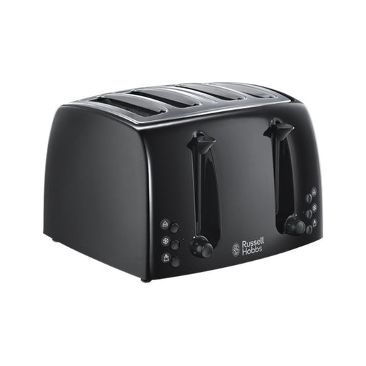 Russell Hobbs Textures 4 slice Toaster - Black