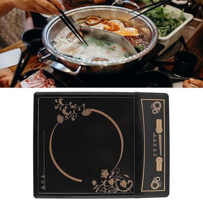 Portable Induction Hob, Single Cooker Induction 2500W Cooktop Countertop with Digital Control Panel, Induction Cooktop with 5 Levels Temperature Control for Kitchen Use