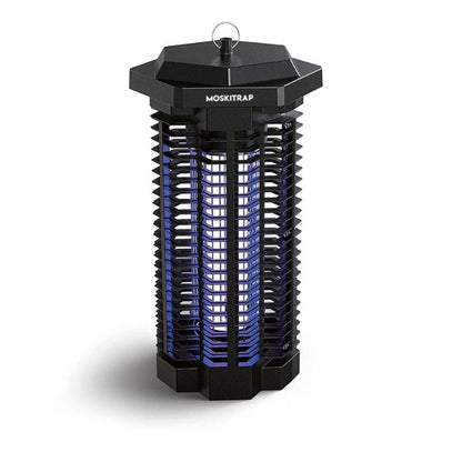 Indoor Outdoor Bug Zapper | MW12 Insect/Bug Killer | 360 Protection | Pets/Kids Friendly| UV Lamp | Black Colour