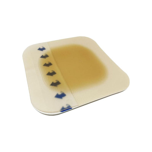 Pack of 10 Cutiderm Sterile Hydrocolloid Adhesive Wound Dressing 10cm x 10cm - Suitable for cuts, Scratches, grazes, Superficial and Partial Thickness Burns, Pressure sores, and venous Leg ulcers