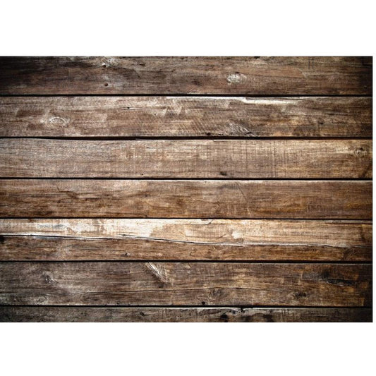 LYWYGG 7x5FT Photography Backdrop Brown Wood Backdrops Photography Wooden Floor Wall Wall Background Photographers CP-172-0806