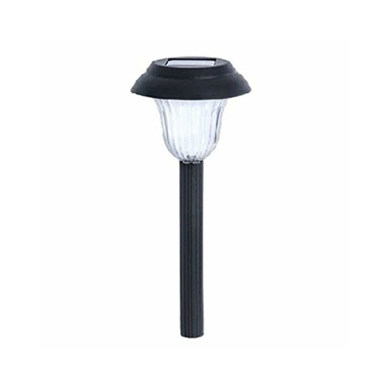 set of 10 Solar Powered Integrated LED Metal Pathway Light