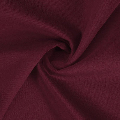 Crushed Velvet Cushion Cover Burgundy