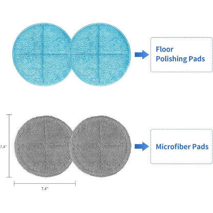 4 Pcs Mop Pads