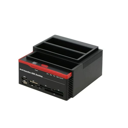 Multifunctional 2.5/3.5" &SATA Hard Disk Base USB 3.0 HDD Docking Station Three-bay HDD Docking Station Plug