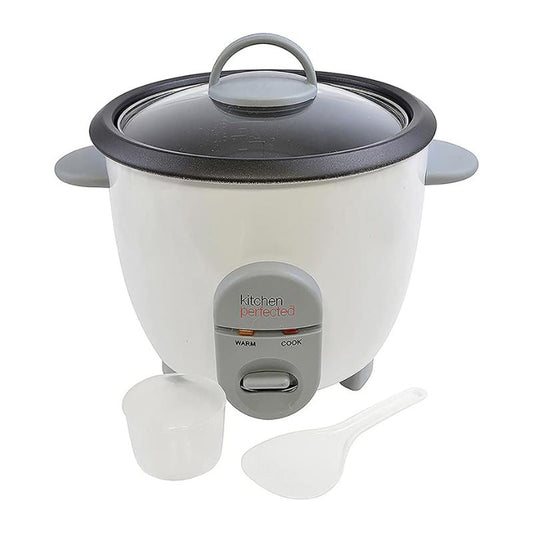 Kitchen Perfected 350W 0.8Ltr Automatic Rice Cooker - White