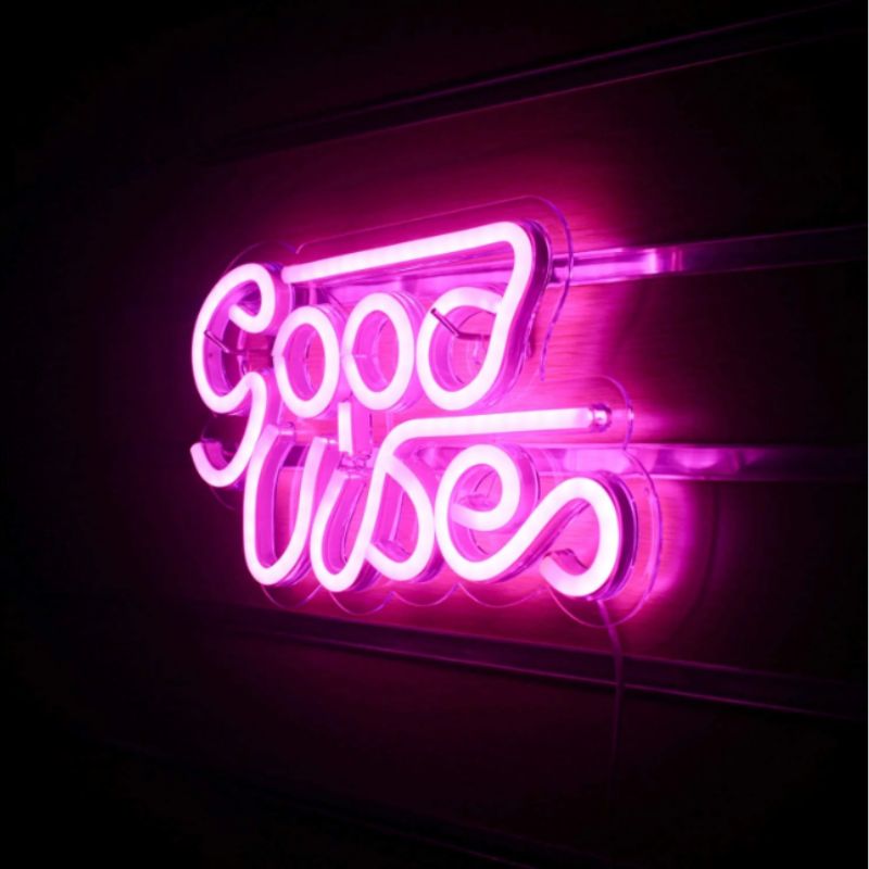 Good Vibes Neon light