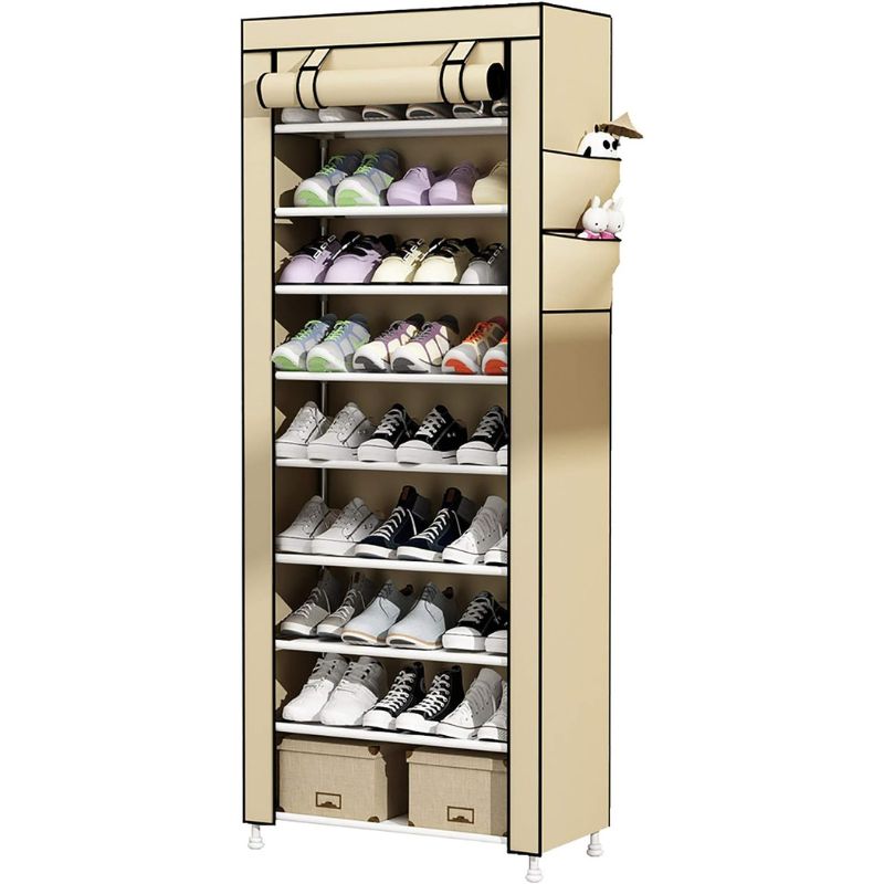 UDEAR 9-Layer Shoe Rack with Dustproof Storage Space for Shoe Rack