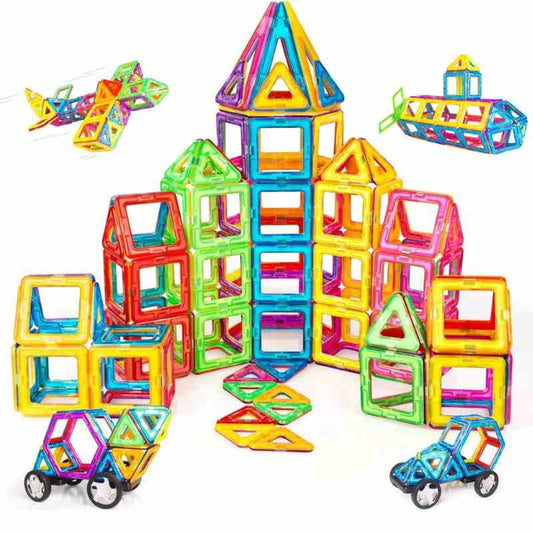 Condis Magnetic Building Blocks 120 Pieces Magnetic Toy Magnets Children