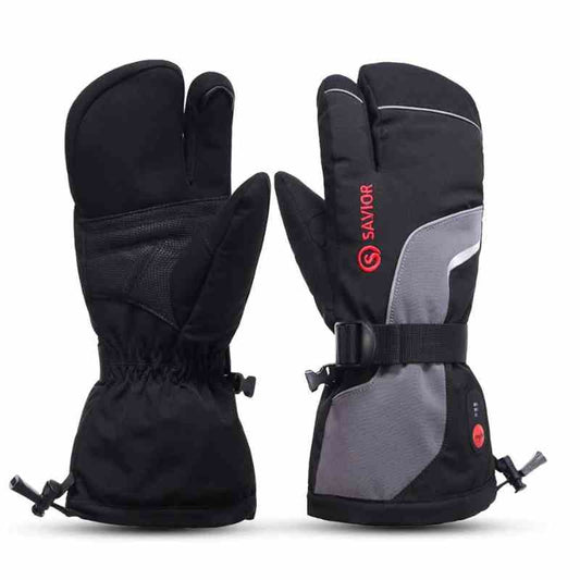 Heated Mittens Gloves for Men and Women, Rechargeable Heated Gloves for Skiing Snowboarding Camping Hiking