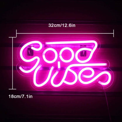 Good Vibes Neon light