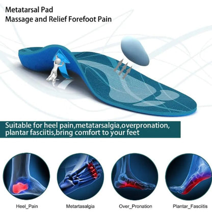 Valsole Plantar Fasciitis Arch Support Insoles for Men Women, Comfort Athletic Gel Orthotic Inserts for Flat Feet Newest