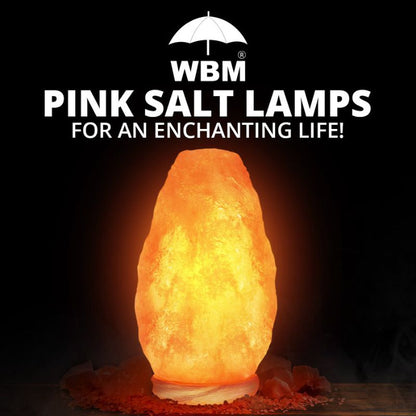 Pink Crystal Salt Lamp