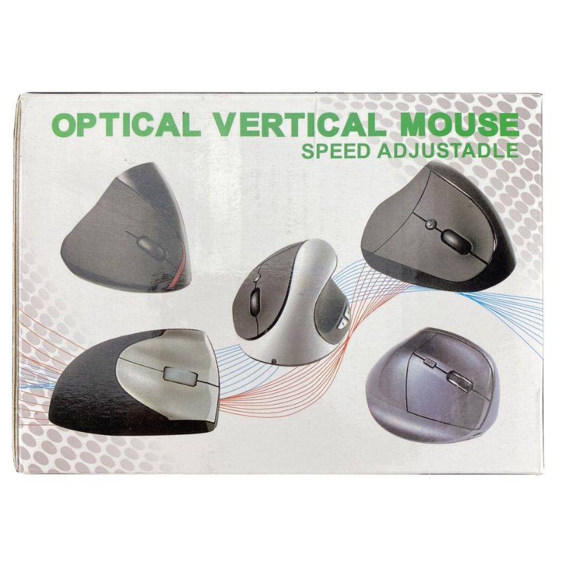 Optical Vertical Mouse Speed Adjustable Vertical left hand Mouse