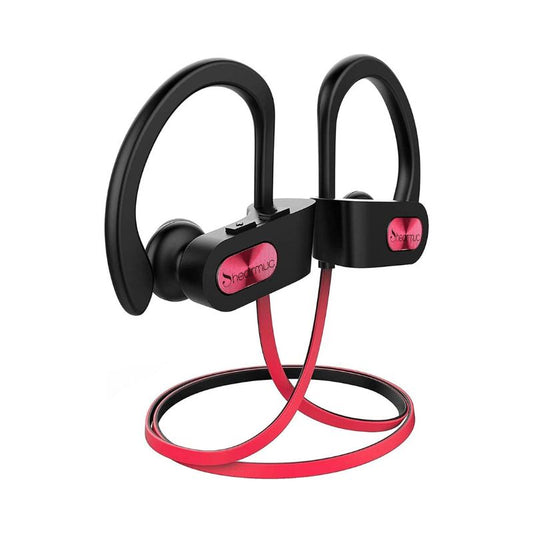 Bluetooth headphones, sports in-ear headphones with 16 hours playtime, IPX7 waterproof, bass stereo sound, sports headphones with microphone for jogging/running