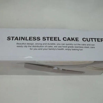 Baking Fun Cake Server Baking Expert Stainless Steel Cake Cutter 9.5"