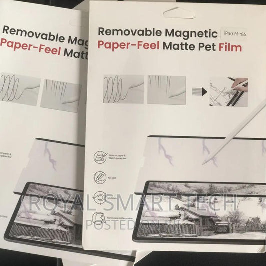 Removable Magnetic Paper-Feel Matte Pet Film