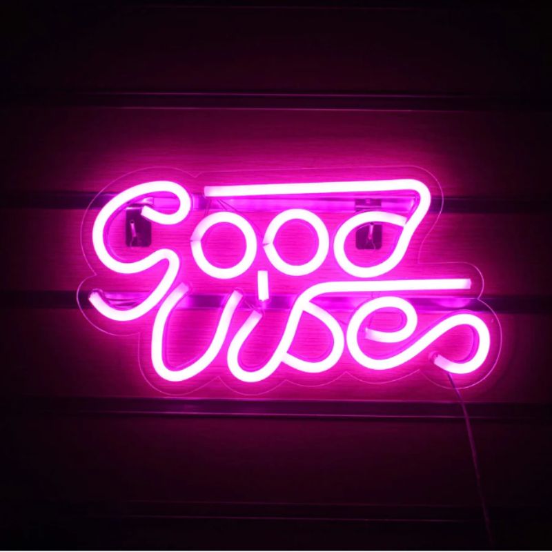 Good Vibes Neon light