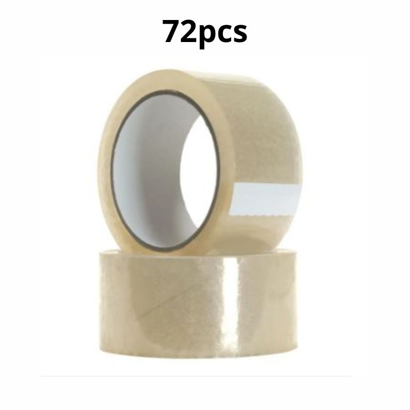 Clear Tape 2 Inch 72 Yard (72 Pcs)